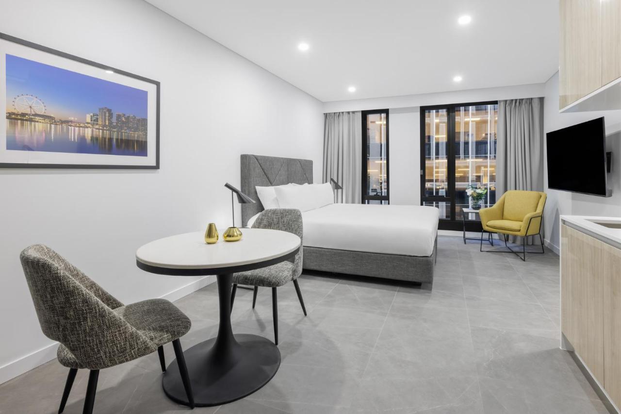 Meriton Suites Melbourne Eksteriør bilde Studio apartment
