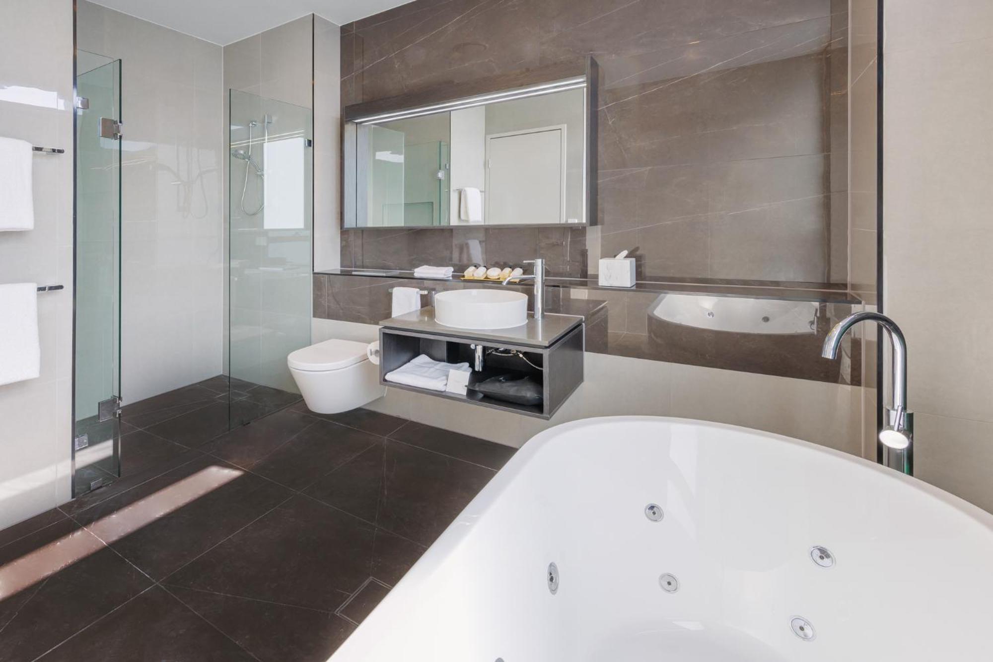 Meriton Suites Melbourne Eksteriør bilde Bathroom