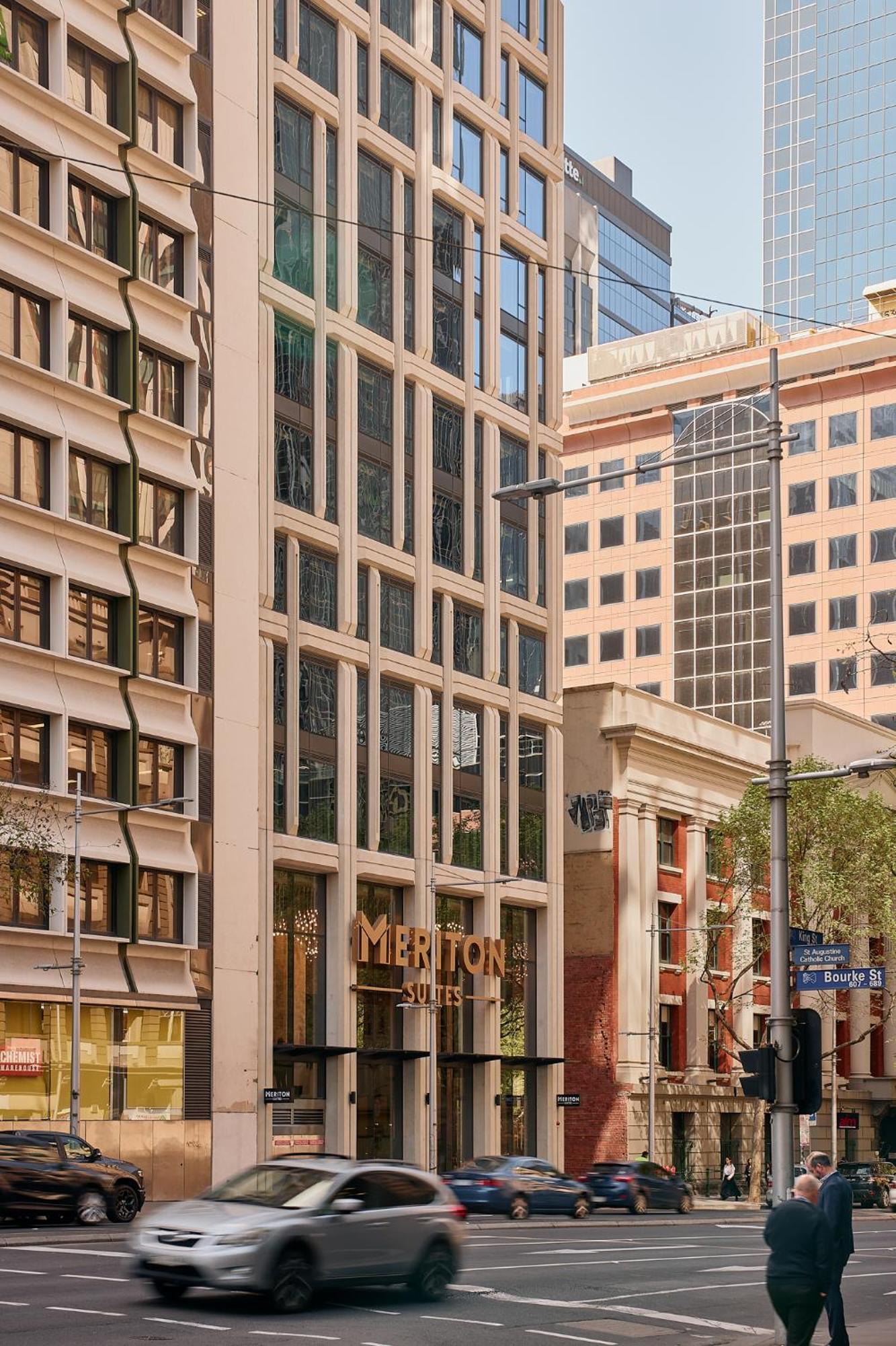 Meriton Suites Melbourne Eksteriør bilde Marriott's Scottsdale at the Bank Tower