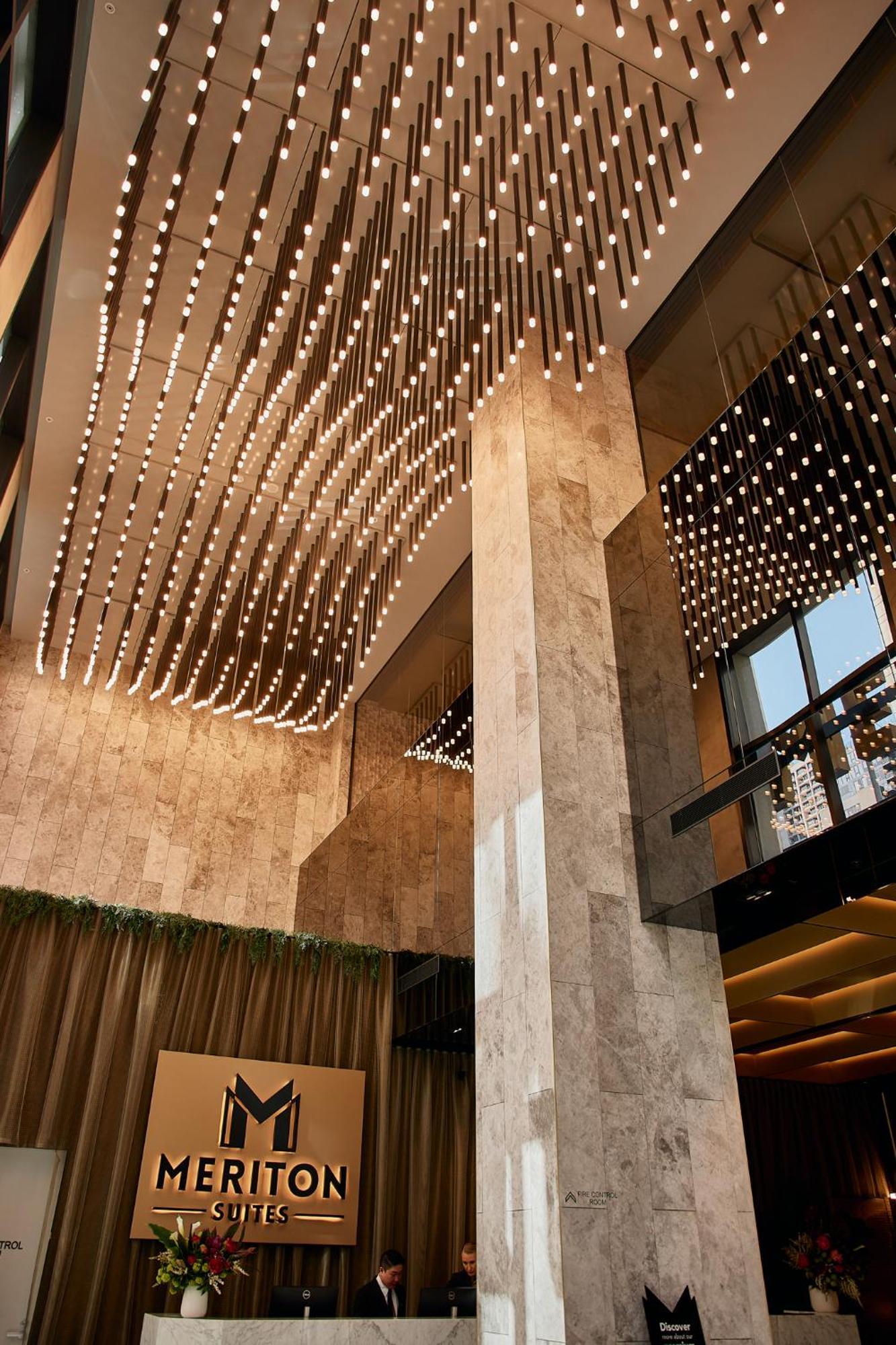 Meriton Suites Melbourne Eksteriør bilde The interior of the building
